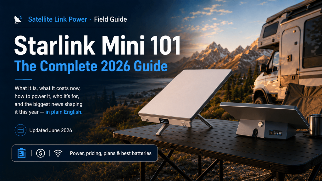 Starlink Mini 101The Complete 2026 Guide